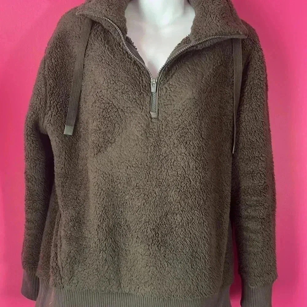 Athleta sherpa pullover